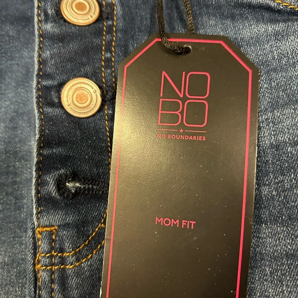 No Boundaries Dark Blue Jean Shorts